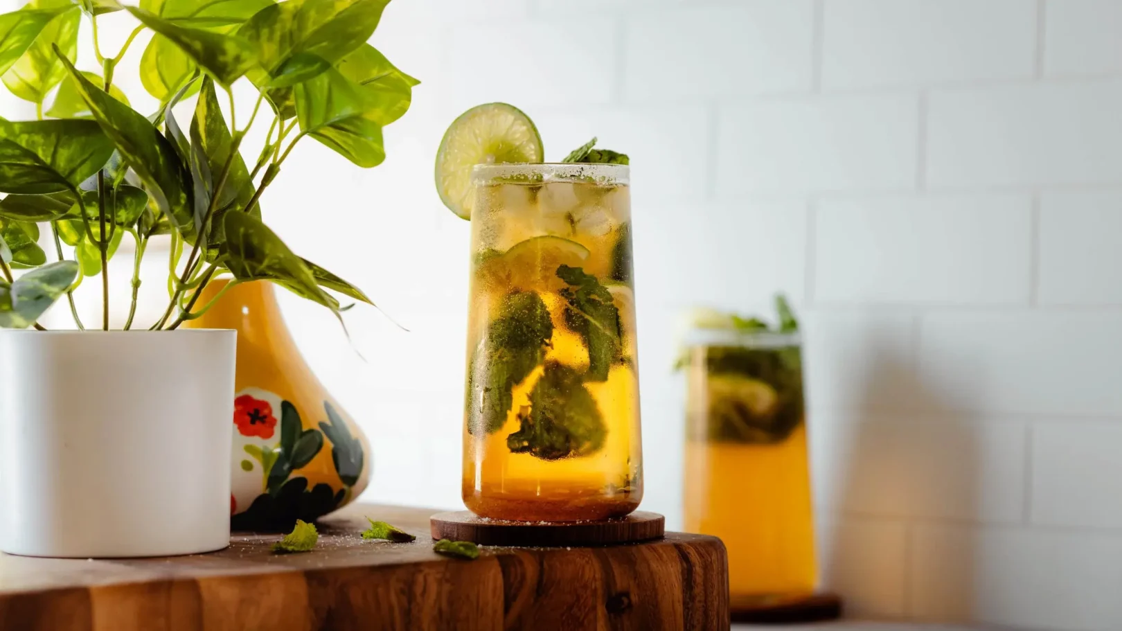 Moroccan Mint Tea Mojito (Alcoholic or Zero-Proof)
