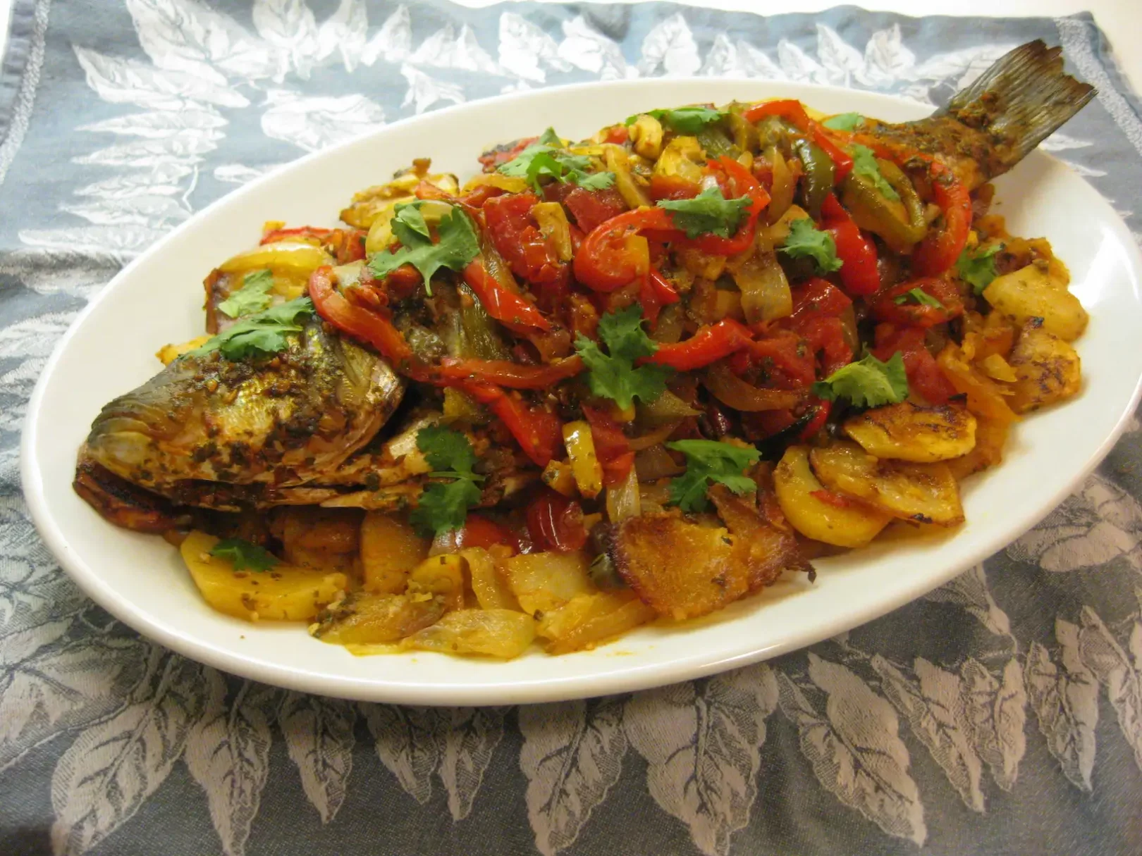 img_8357-r (1) Chermoula Fish Tray with Potatoes, Peppers, and Preserved Lemon