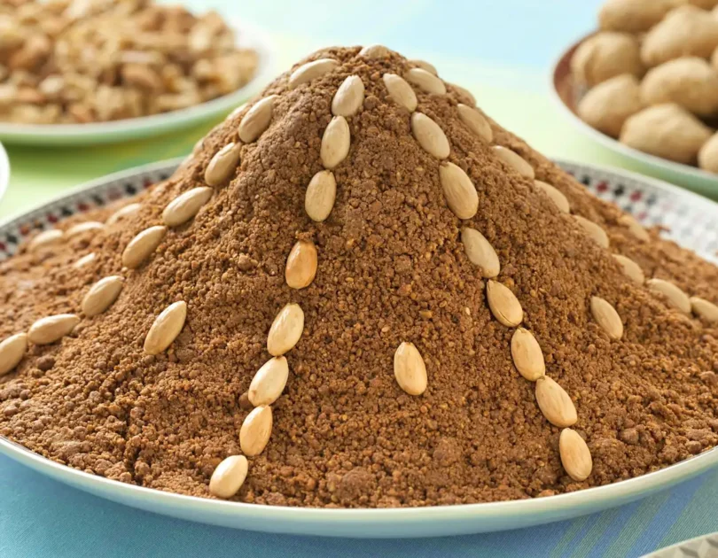 Sellou (Sfouf) with Toasted Almonds, Sesame, and Warm Spices