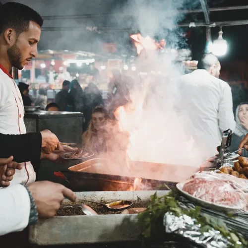 Marrakech Nights: The Magic of Jemaa El-Fnaa Food Stalls